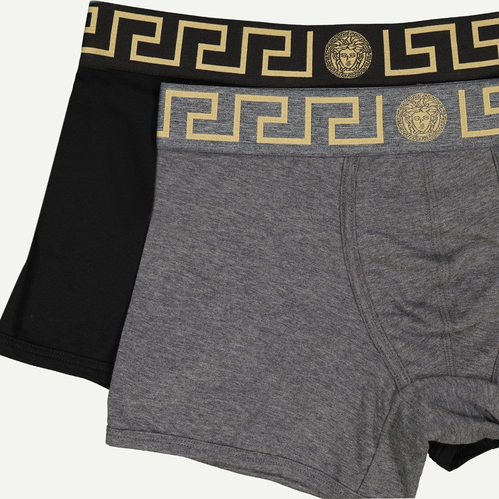 boxer set, grey boxer, black boxer, cotton elastane boxers, seasonal collection