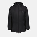 Black Re-Nylon Puffer Jacket