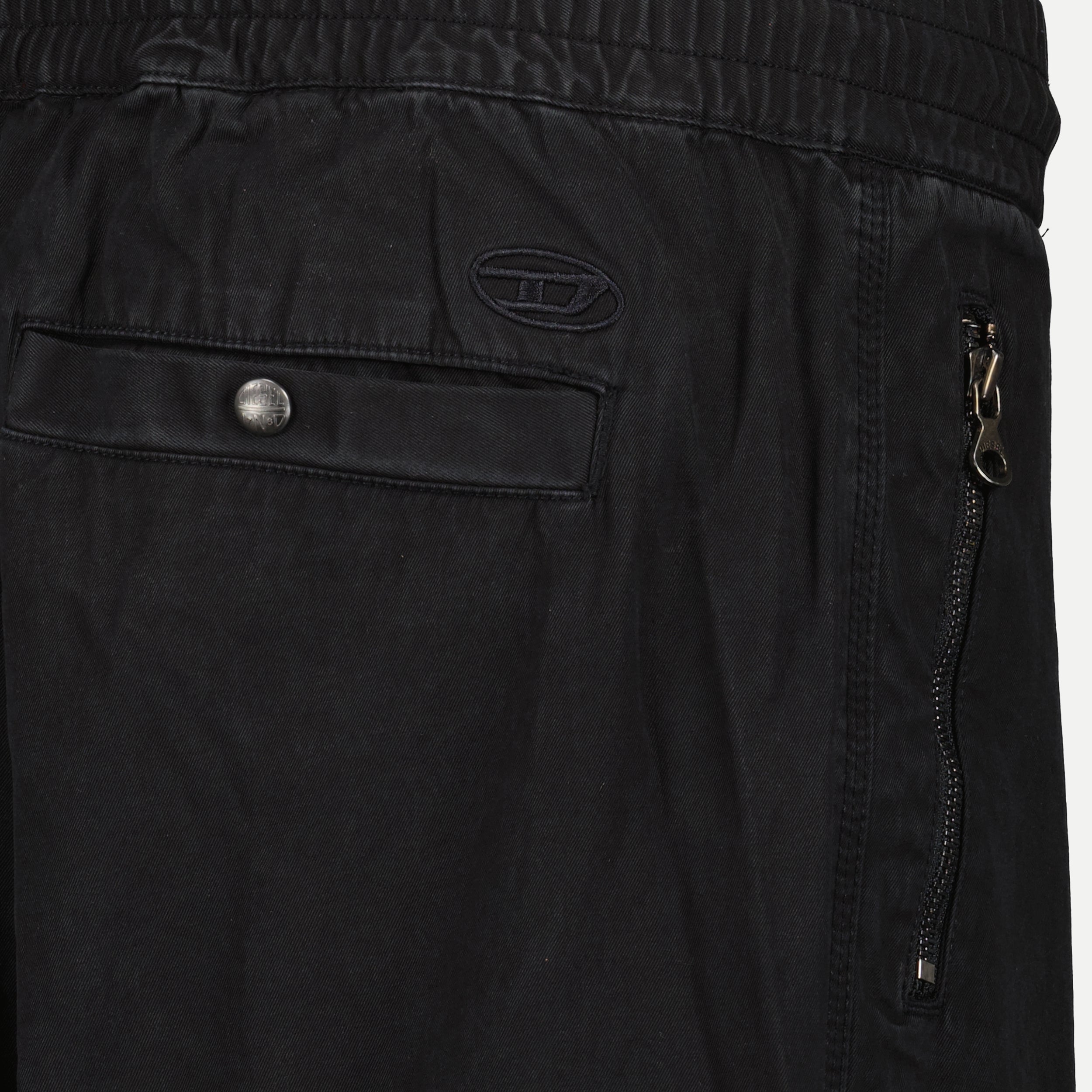 Pantalones Cargo Negros