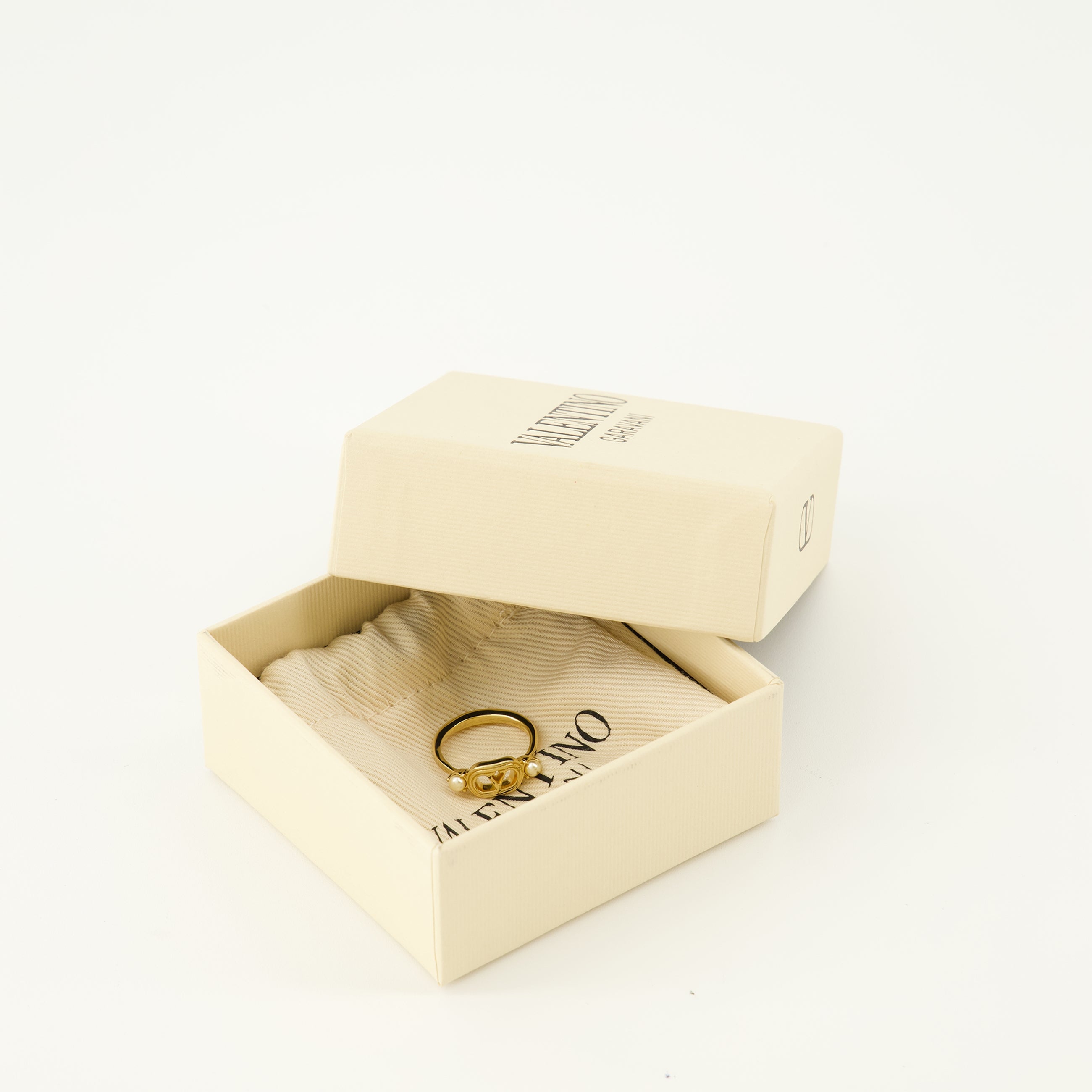 Bague Ovalette en Métal et Crystals Swarovski - Valentino