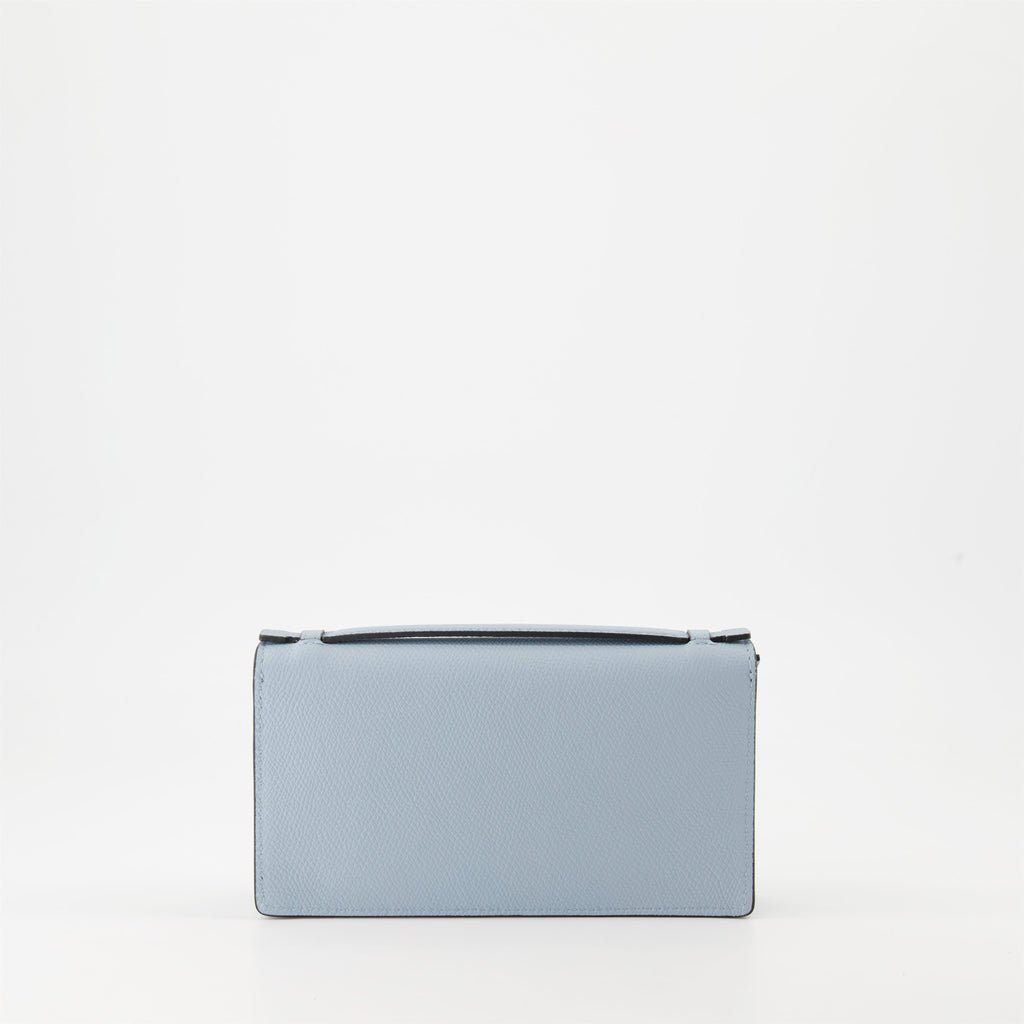 VLogo wallet, leather wallet, chain wallet, Valentino Garavani, luxury wallet