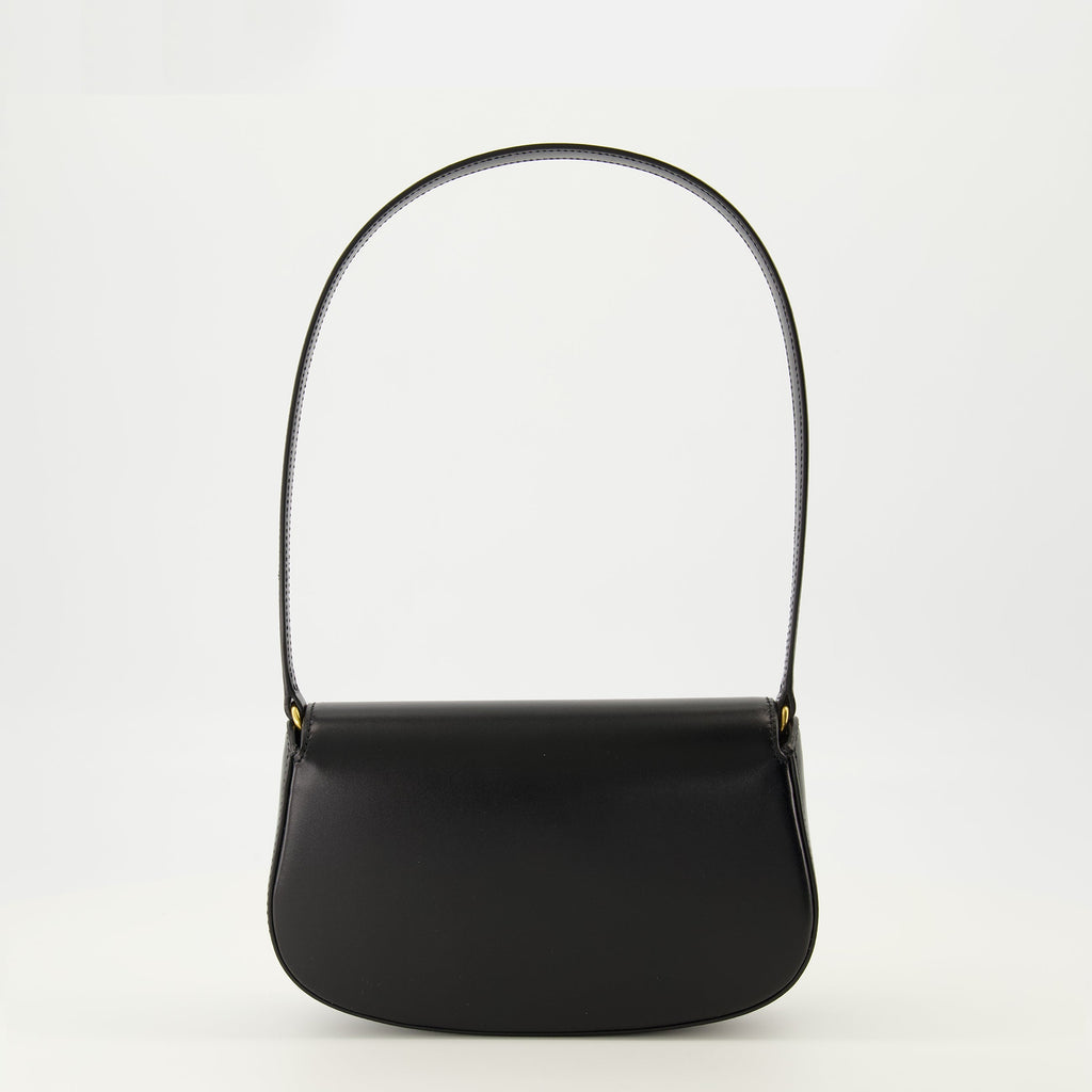 Saint Laurent bag, Voltaire Mini Bag, black leather bag, luxury accessories, designer handbags