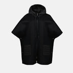 Moncler cape, hooded cape, designer outerwear, women's fashion, autumn-winter collection