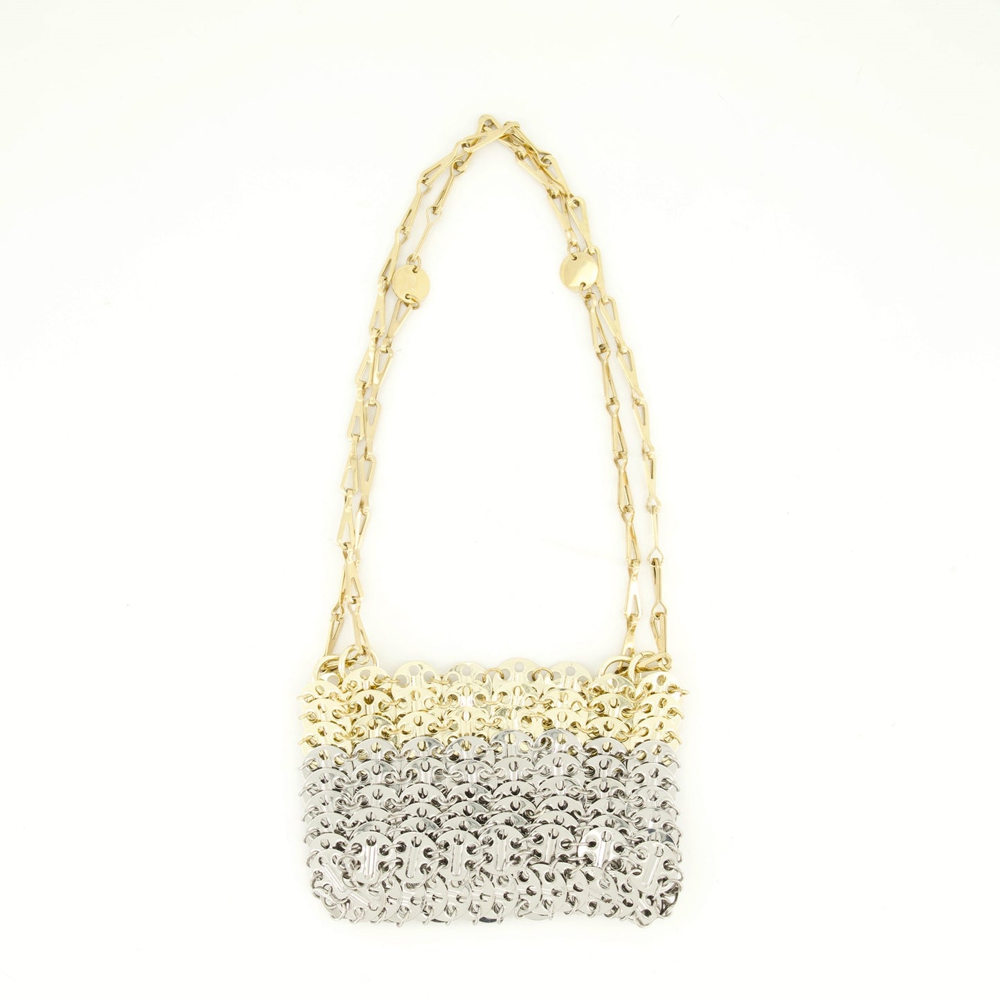 Iconic bag, Metal purse, Rabanne 1969, Timeless design, Nano bag