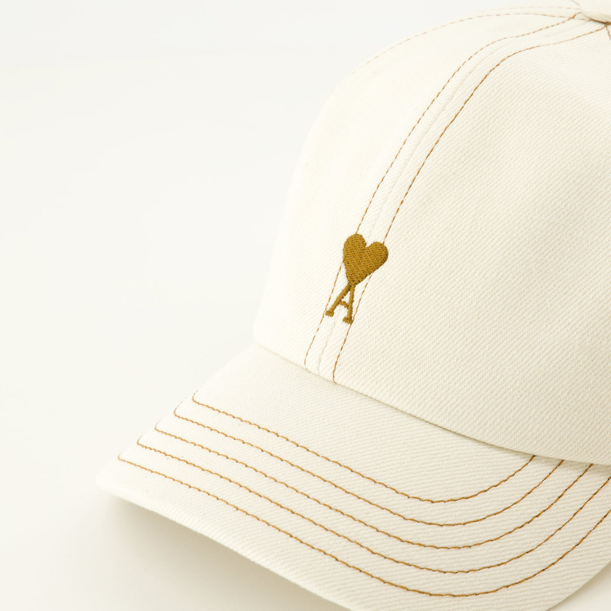 Casquette de coeur Beige
