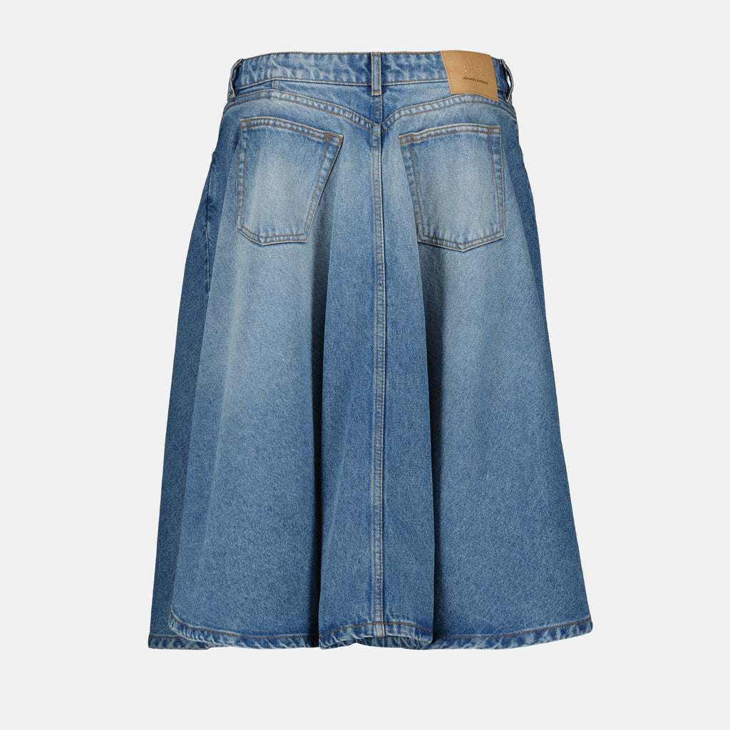 Midi Denim Skirt