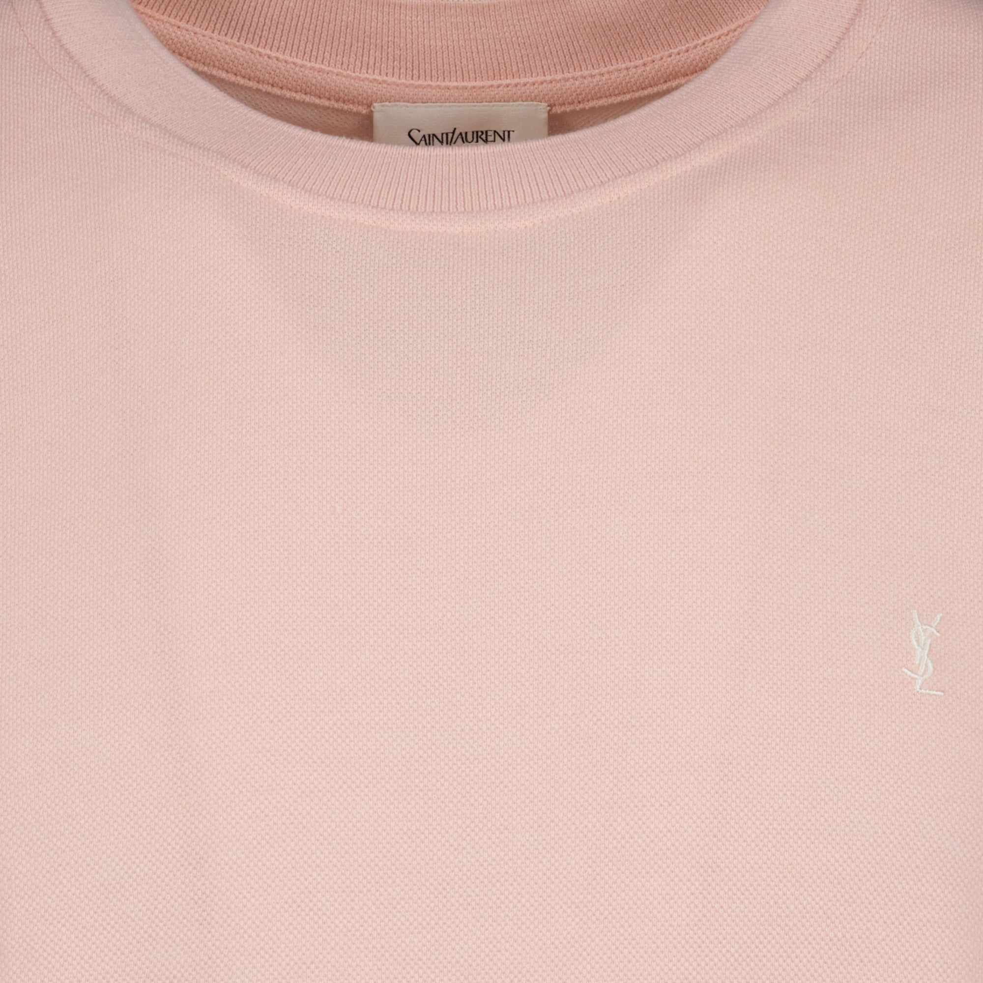 Image of T-shirt YSL Rose by Saint Laurent for Men - Season Spring-Summer 2026 - Detail View 2