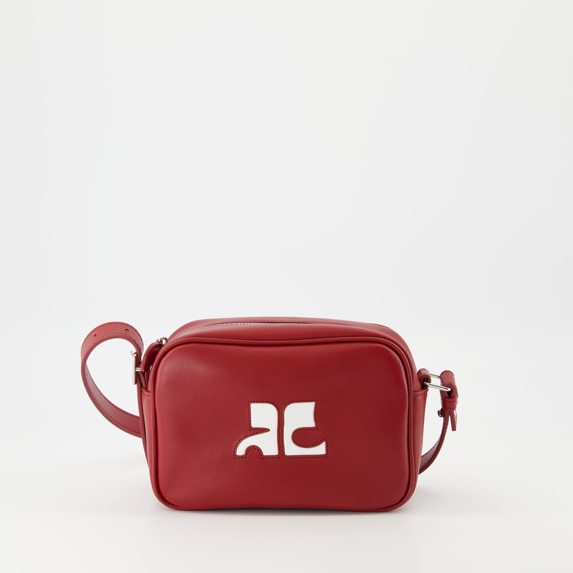 sac camera redition rouge courreges women 15324196602236