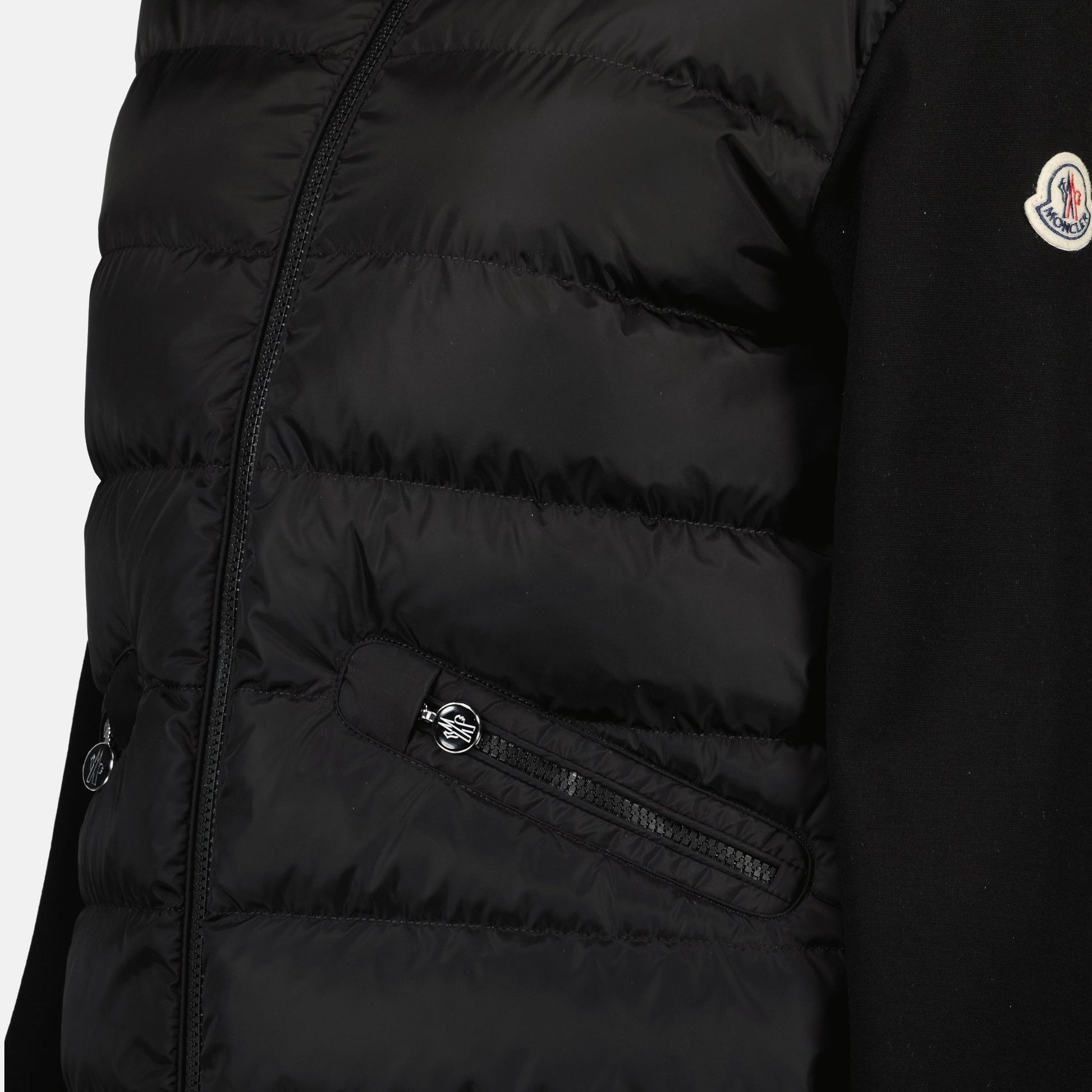 quilted jacket, two-tone jacket, Moncler jacket, autumn winter fashion, bordeaux jacket