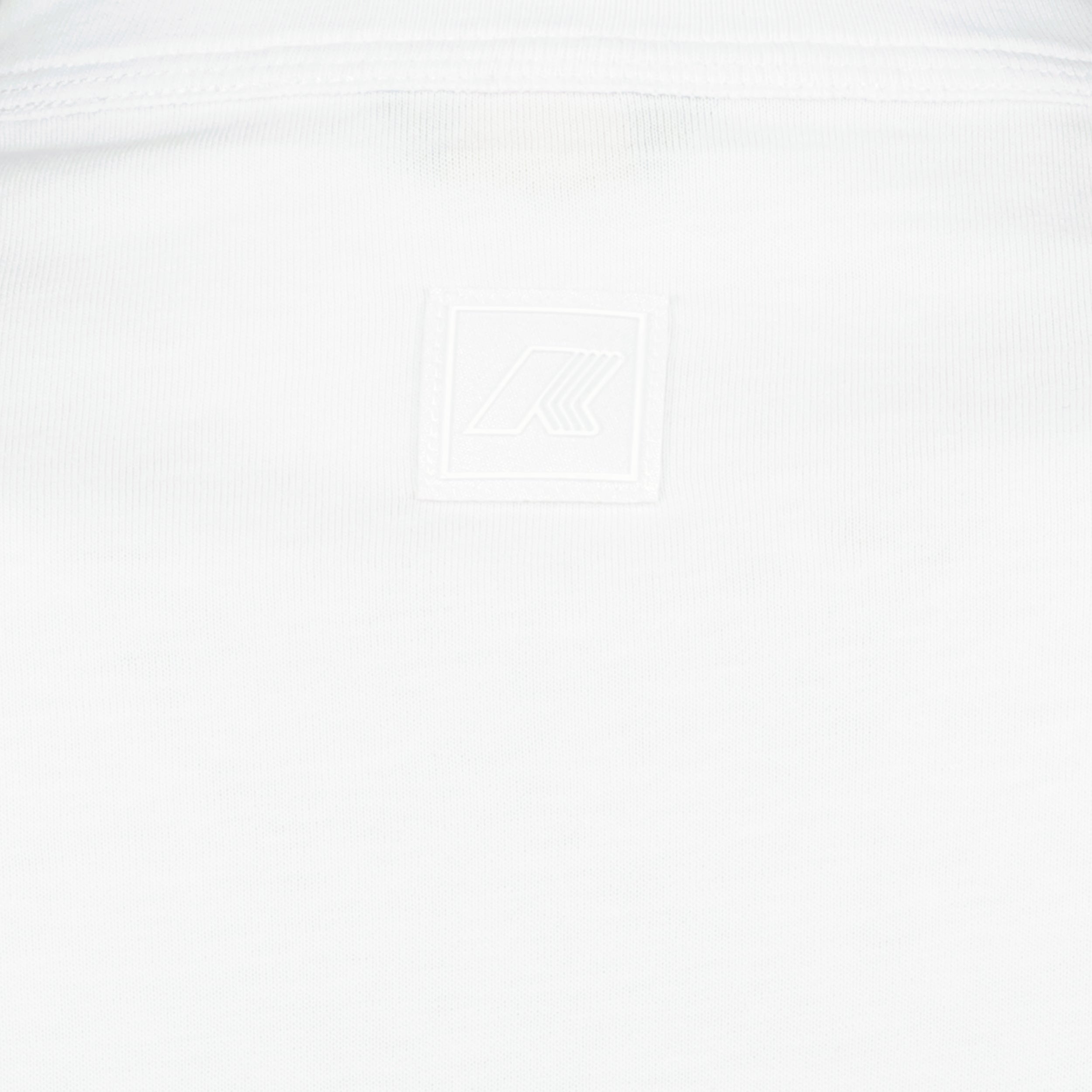 K-Way T-shirt, Fantome Pocket, cotton jersey, white T-shirt, men’s casual wear