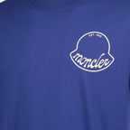 Immagine della T-shirt con logo Moncler di Moncler per uomini - Stagione Autunno-Inverno 2025 - Dettaglio Vista 5