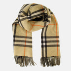Burberry scarf, cashmere scarf, vintage check scarf, unisex accessory, Stormy Knight