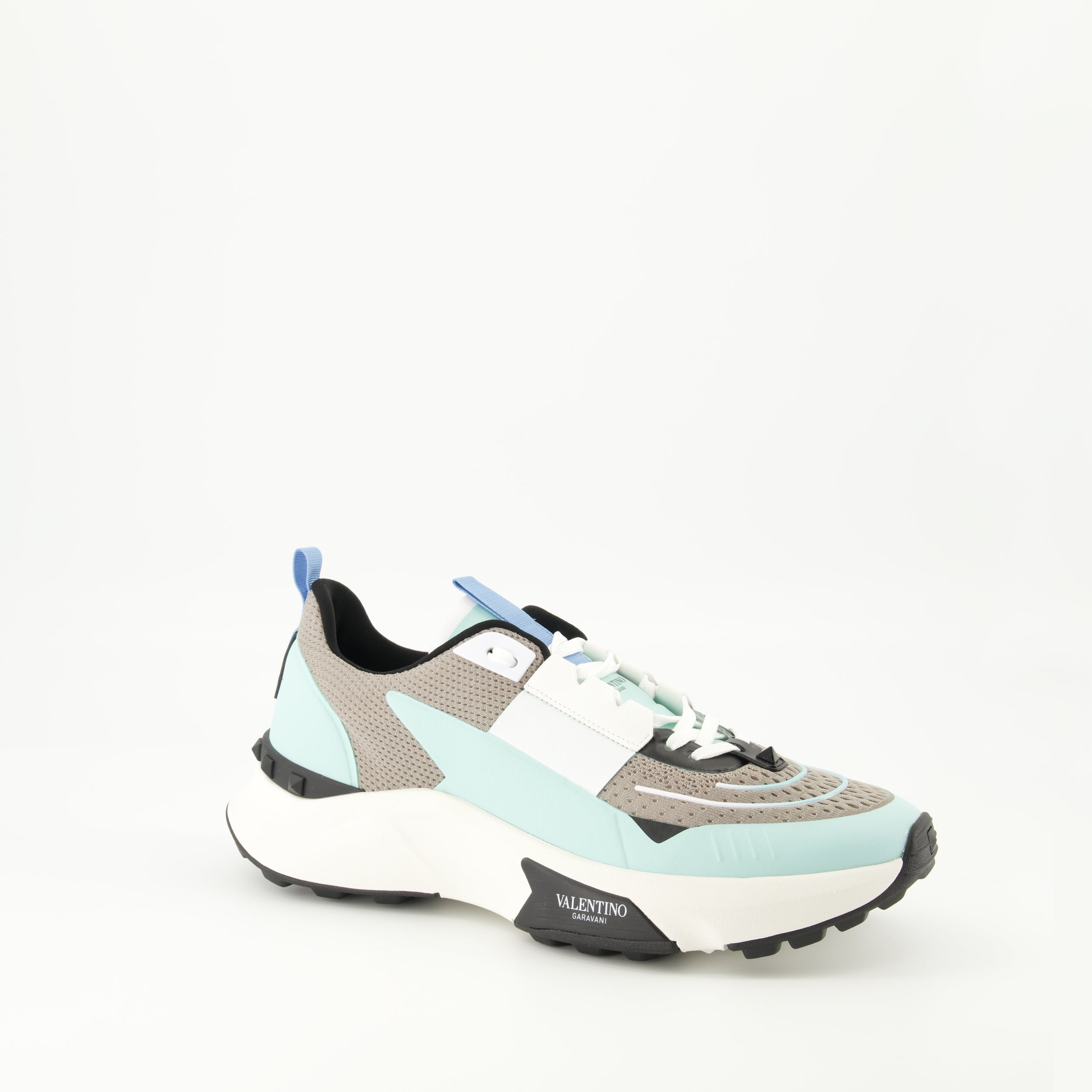 True Act Sneakers, Valentino Garavani Sneakers, Blue Grey Sneakers, Casual Footwear, Spring Summer Collection
