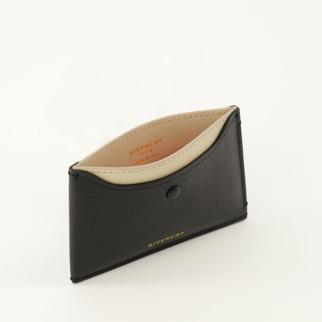 Givenchy cardholder, leather accessories, Day line, refined design, shiny leather