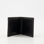 alligator leather wallet, Cassandre wallet, Saint Laurent accessories, luxury wallet, men's leather wallet