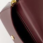 Bilde av Le Mini Sac Volatire Bordeaux av Saint Laurent for kvinner - Sesong Høst-Vinter 2025 - Detaljvisning 2