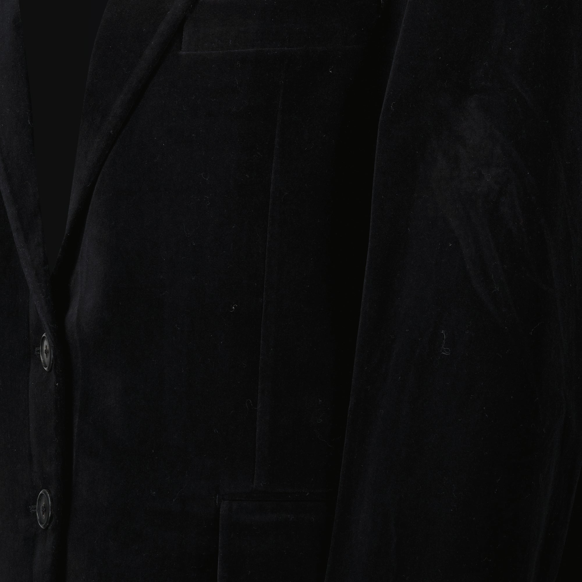 Prada Black Velvet Blazer