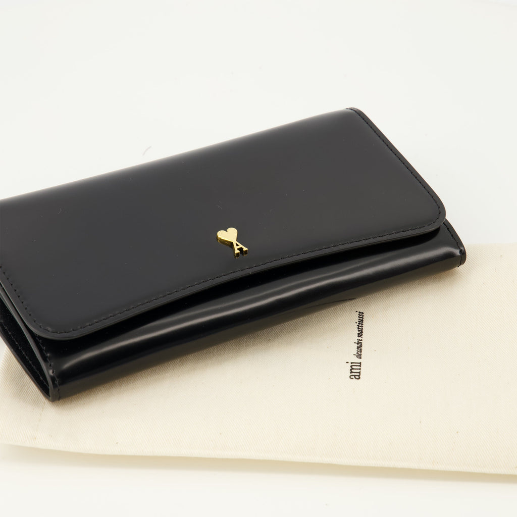 Portefeuille Continental Paris Noir