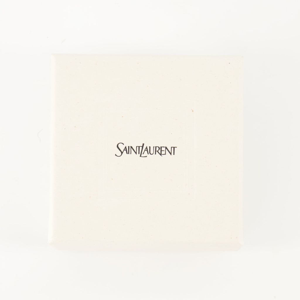 Saint Laurent, Cassandre earrings, gold hoops, luxury earrings, designer accessories