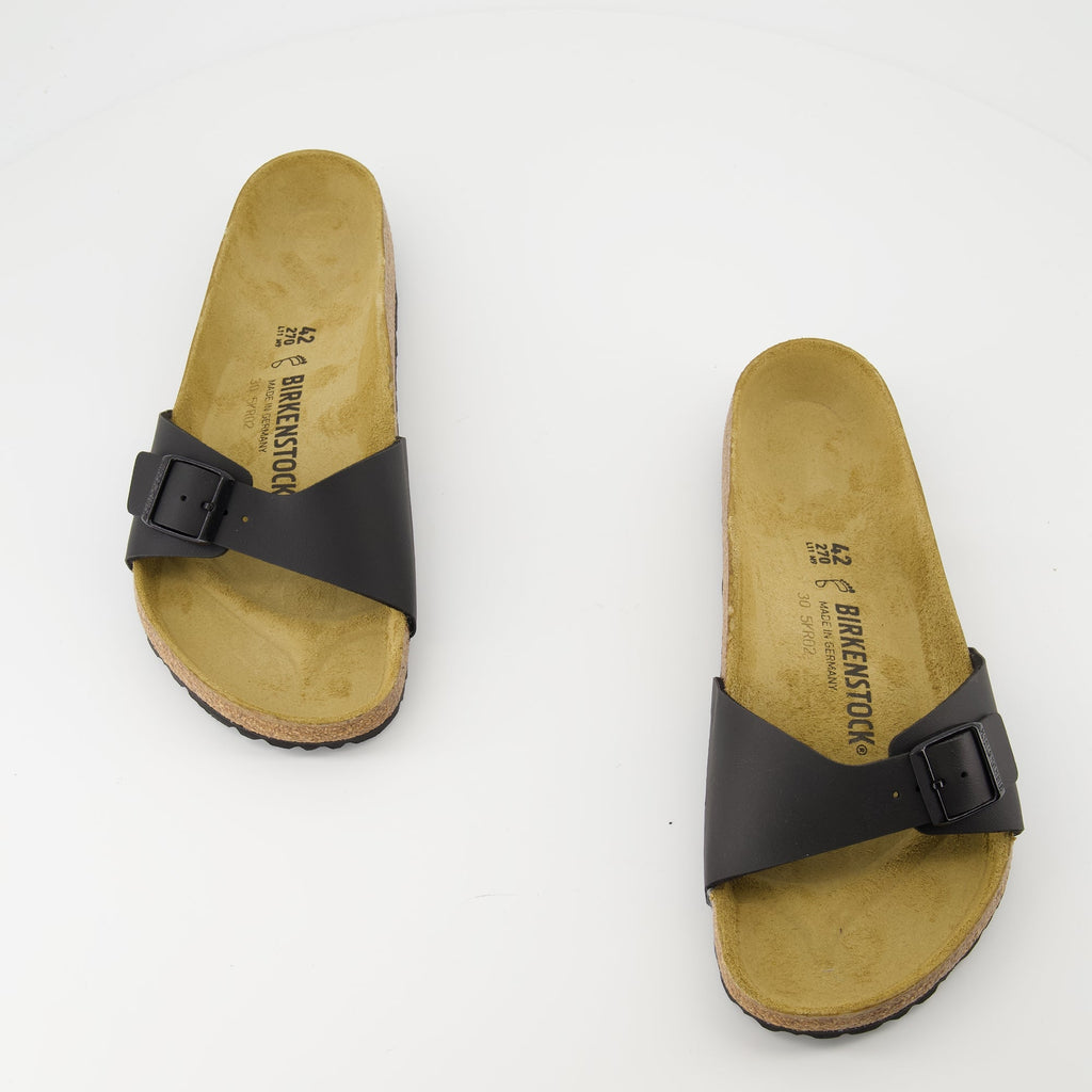 Birkenstock sandals, Madrid sandals, anatomical footbed, comfortable summer footwear, fashion sandals