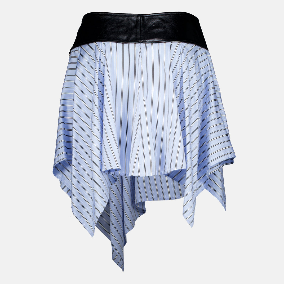 Asymmetrical Striped Skirt