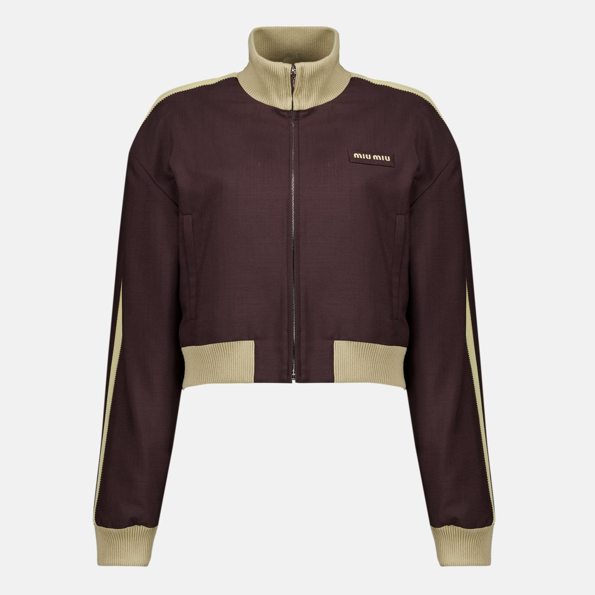 Mohair Blouson de Chevreau Brown