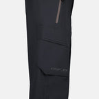 Image of Black Cargo Sport Pants by Moncler Grenoble for Men - Season Autumn-Winter 2024 - Detail View 5