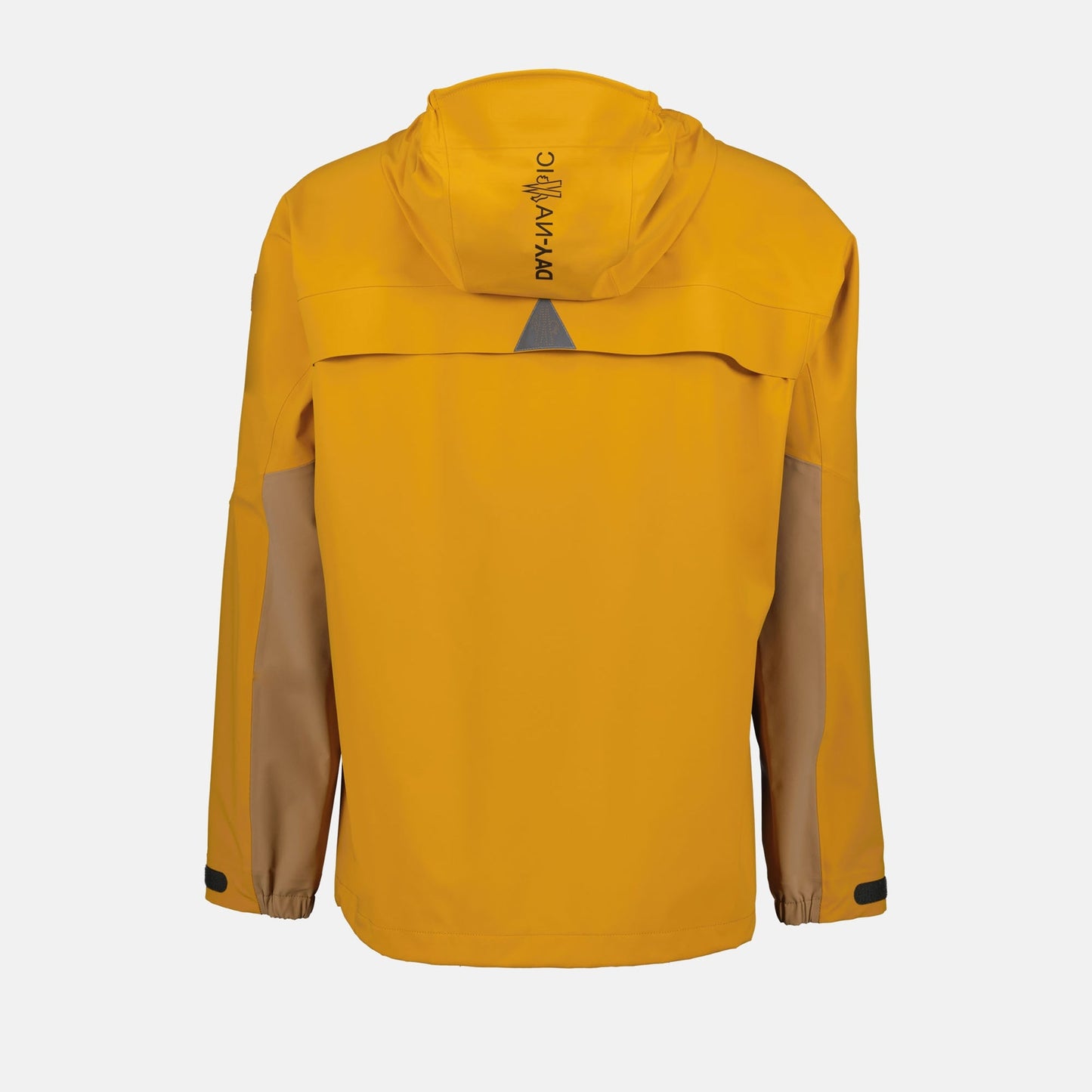 Moncler Grenoble jacket, yellow nylon jacket, high-neck jacket, Autumn-Winter 2024, luxury men's jacket