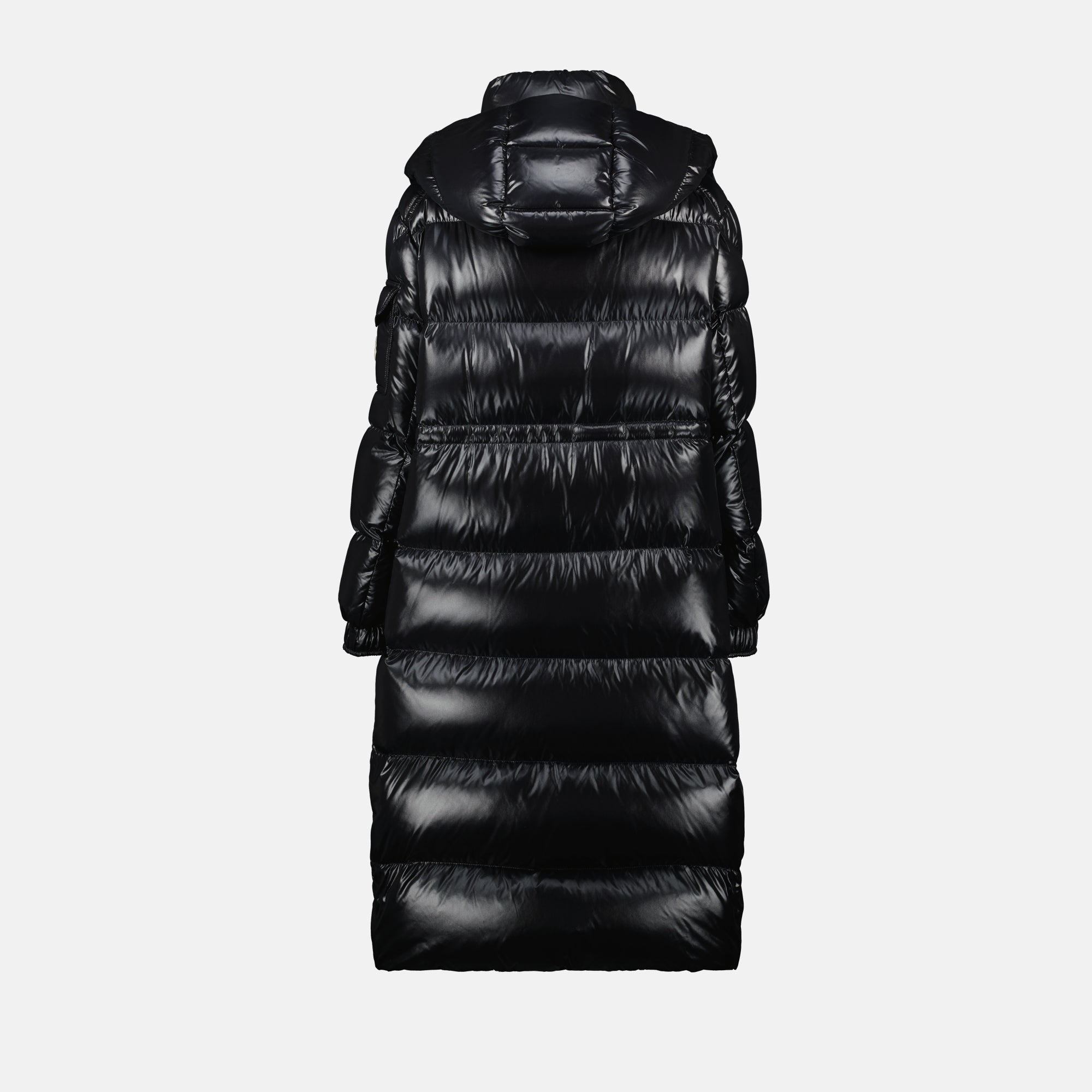 Moncler jacket, down jacket, Winter outerwear, Cavettaz black, luxury fashion