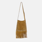 Image du sac à franges Nellcôte par Valentino Garavani pour femmes - Saison Automne-Hiver 2025 - Vue de dos