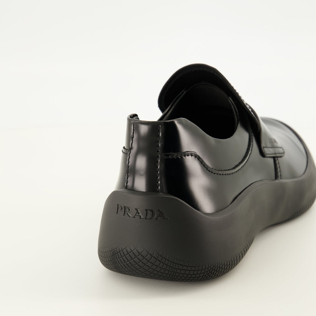 Mocassins en Cuir Brossé