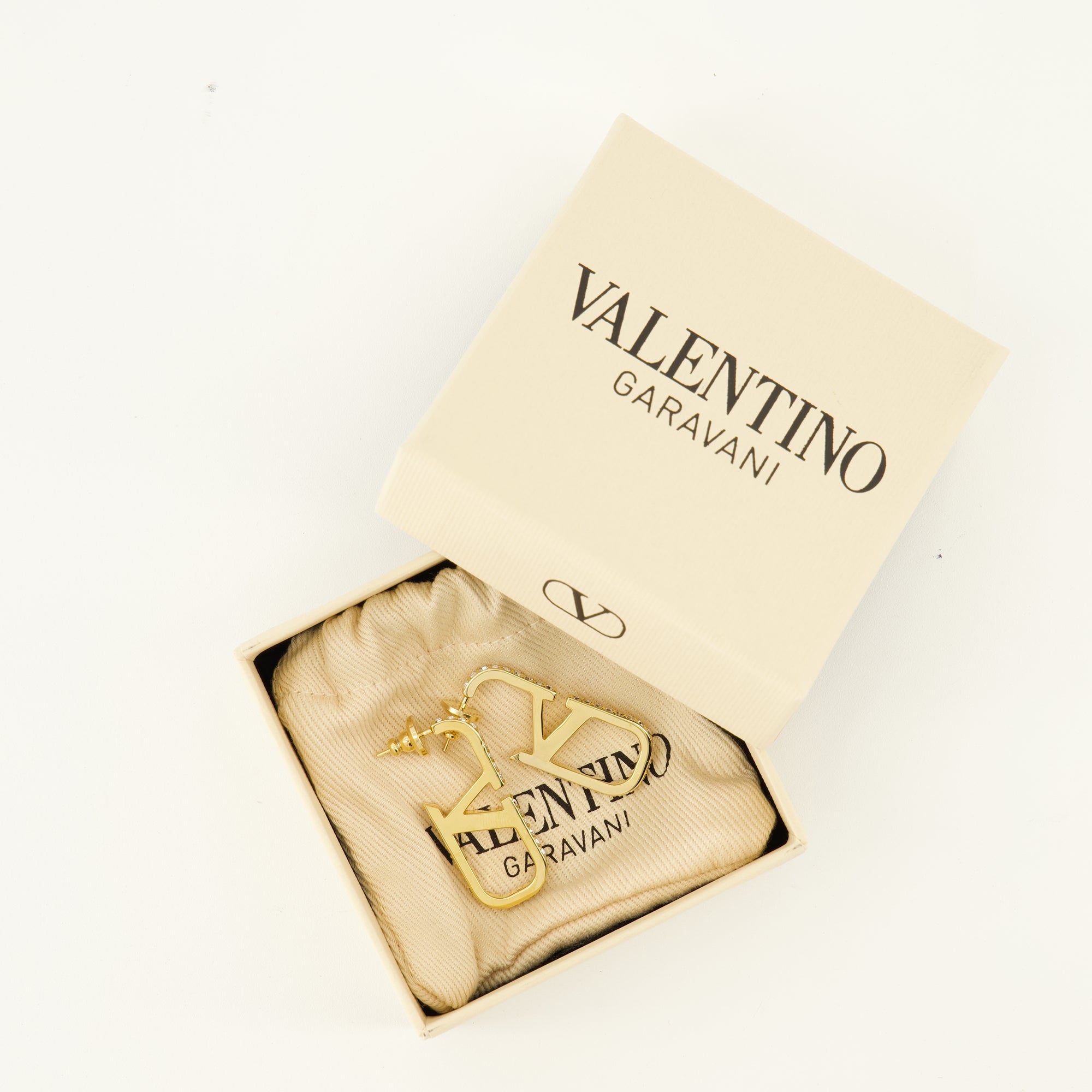 Vlogo Earrings with Swarovski® Crystals