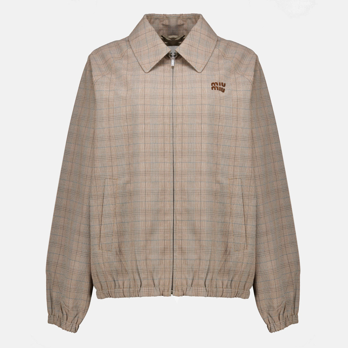 Checked Wool Jacket