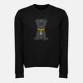 Imagen del sudadera negra estampada de Fendi - Hombre por Fendi para Hombre - Temporada Primavera-Verano 2026 - Vista Frontal