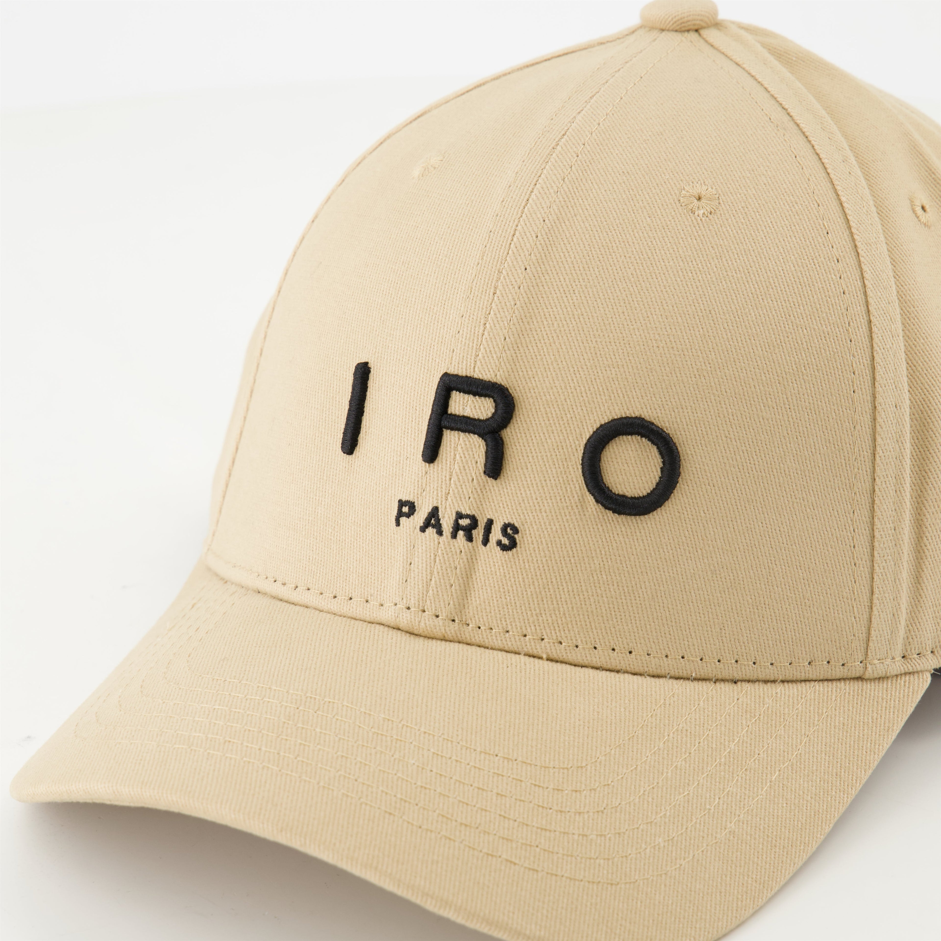 beige cap, Greb cap, Iro accessories, cotton cap, stylish headwear