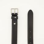 Image of Paris Black Belt by Ami PARIS for Unisex - Season Autumn-Winter 2025 - Detail View 1
