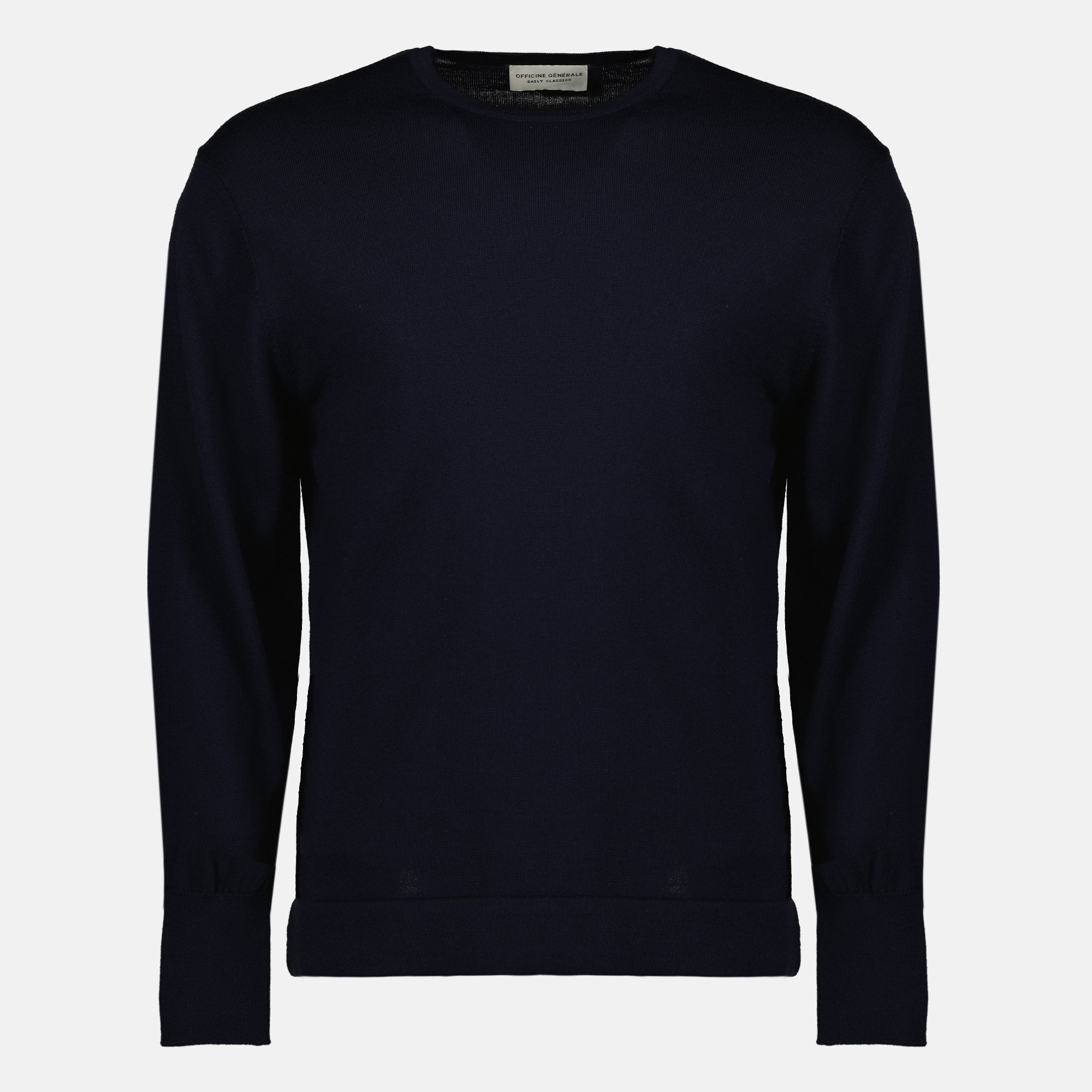 Pull en Laine Bleu Marine