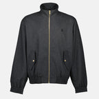 Flannel Wool Jacket, Drole De Monsieur, Autumn-Winter Collection, Dark Grey Jacket, Men's Fashion