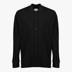 Bild von Polo Manches Longues Noir von Courrèges für Herren - Saison Frühling-Sommer 2026 - Vorderansicht