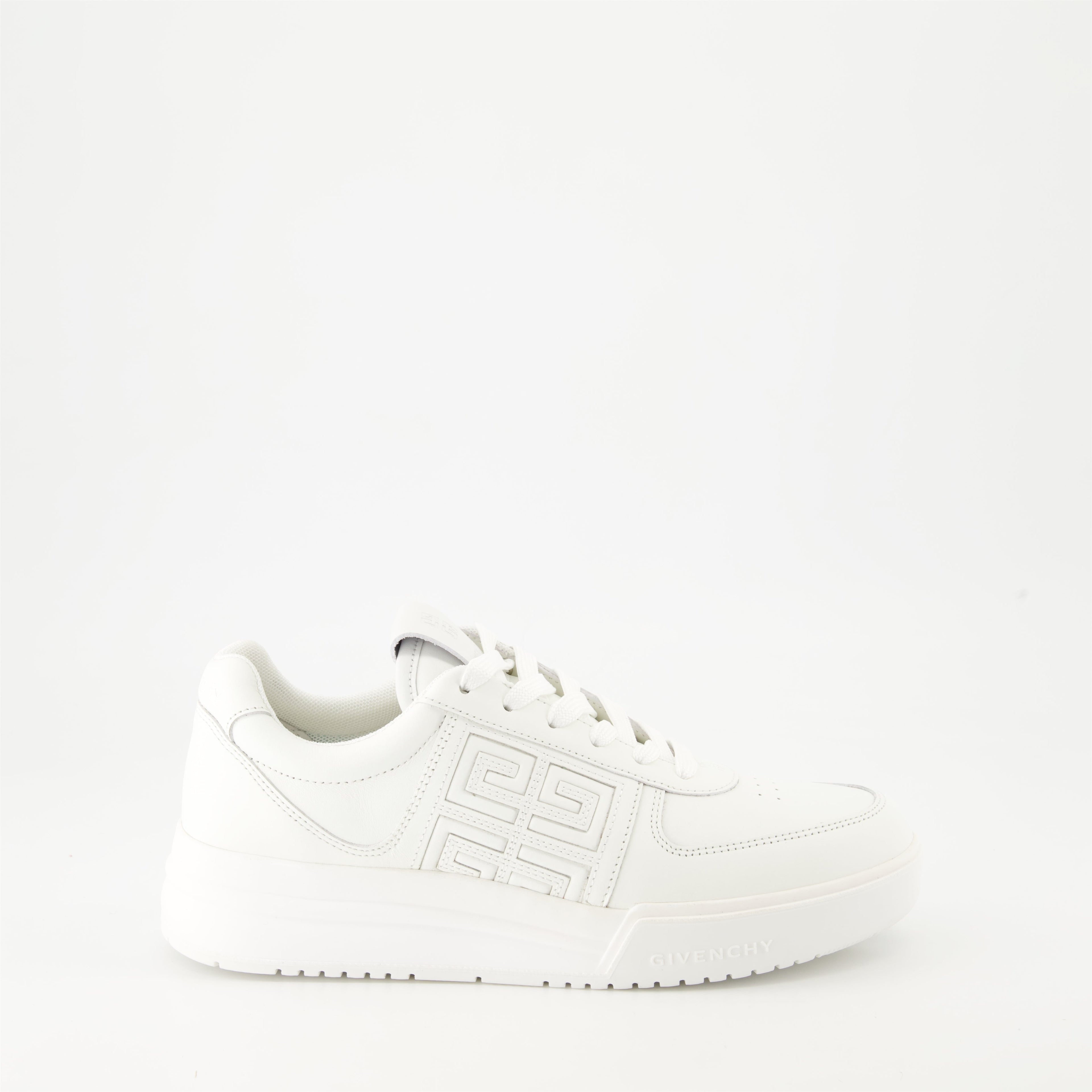 Givenchy sneakers, white leather shoes, luxury footwear, Autumn-Winter 2024, designer sneakers
