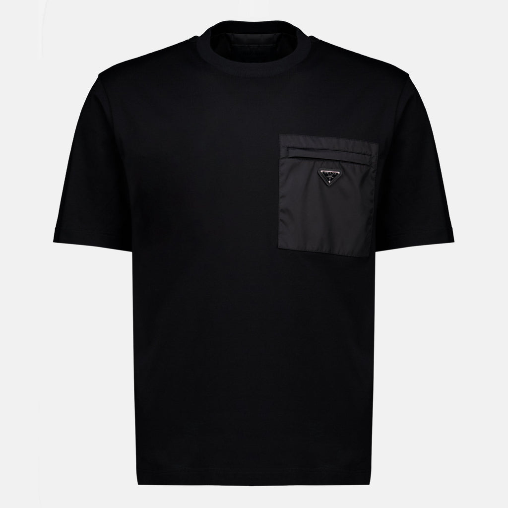 Camiseta Negra de Algodón