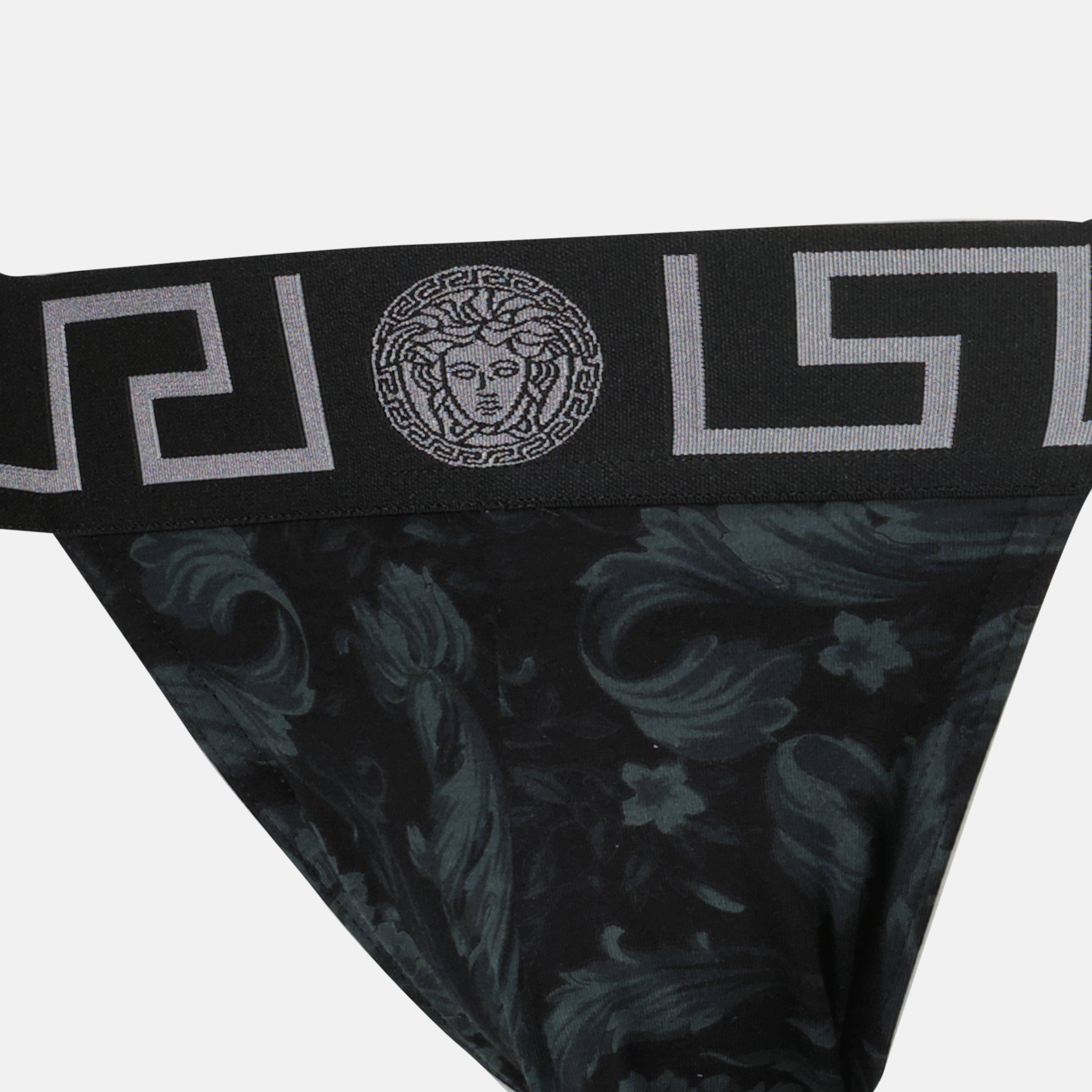 Barocco suspensoir, Versace suspensoir, men's underwear, premium suspensoir, designer men's underwear