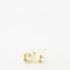 Cassandre earrings, Saint Laurent jewelry, pearl earrings, luxury accessories, women's accessories