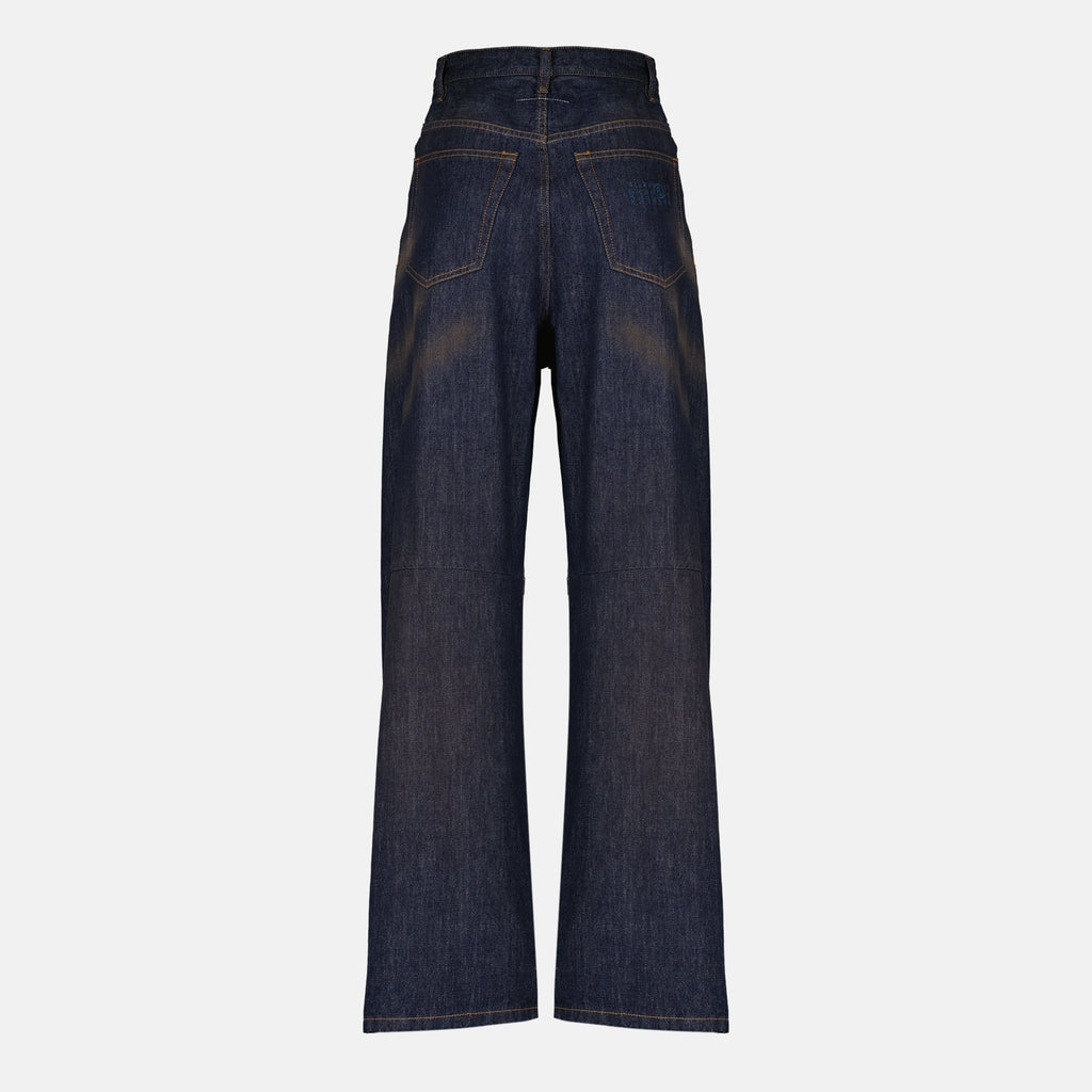 Wide Leg Denim Pants