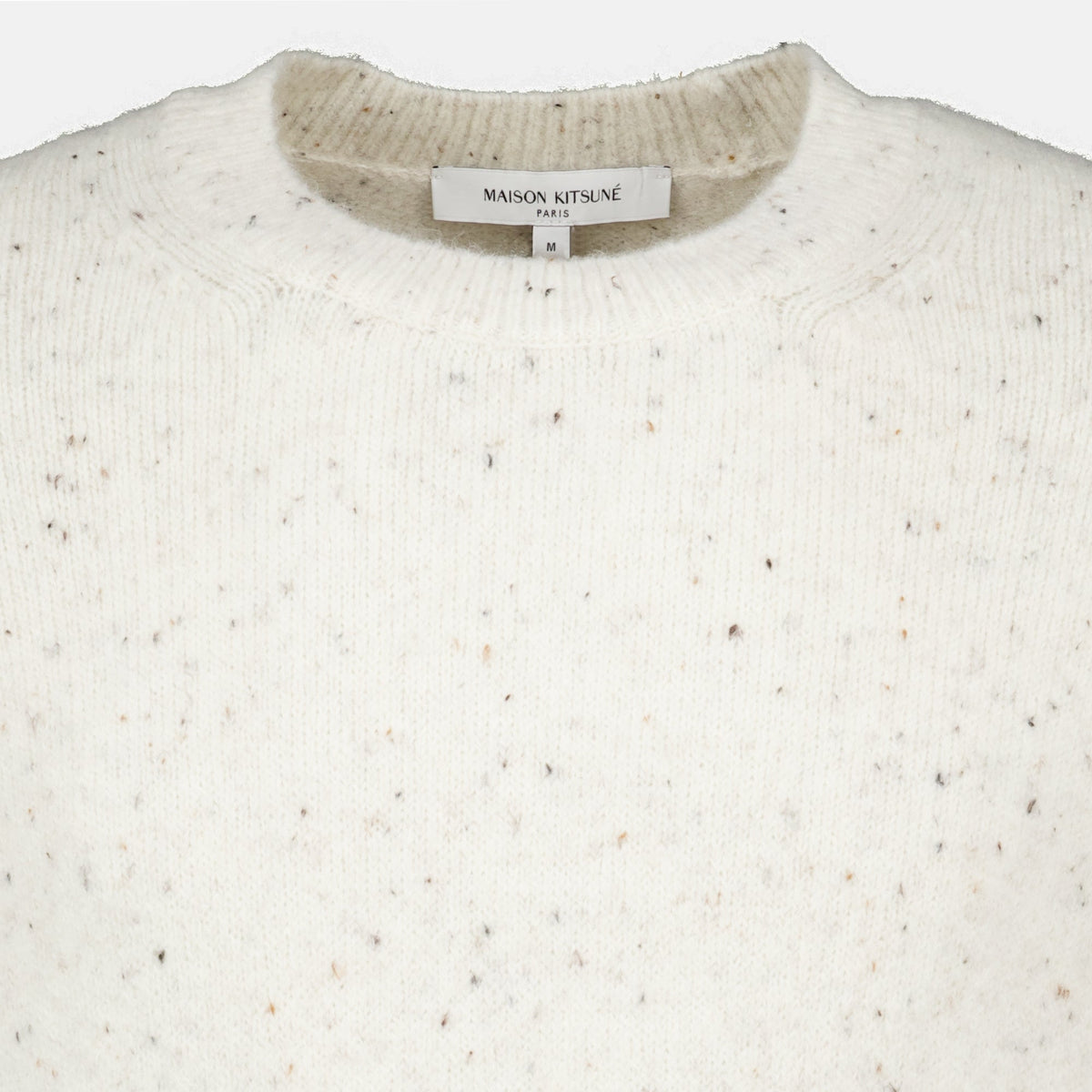 Pull en Maille Blanc - Maison Kitsuné