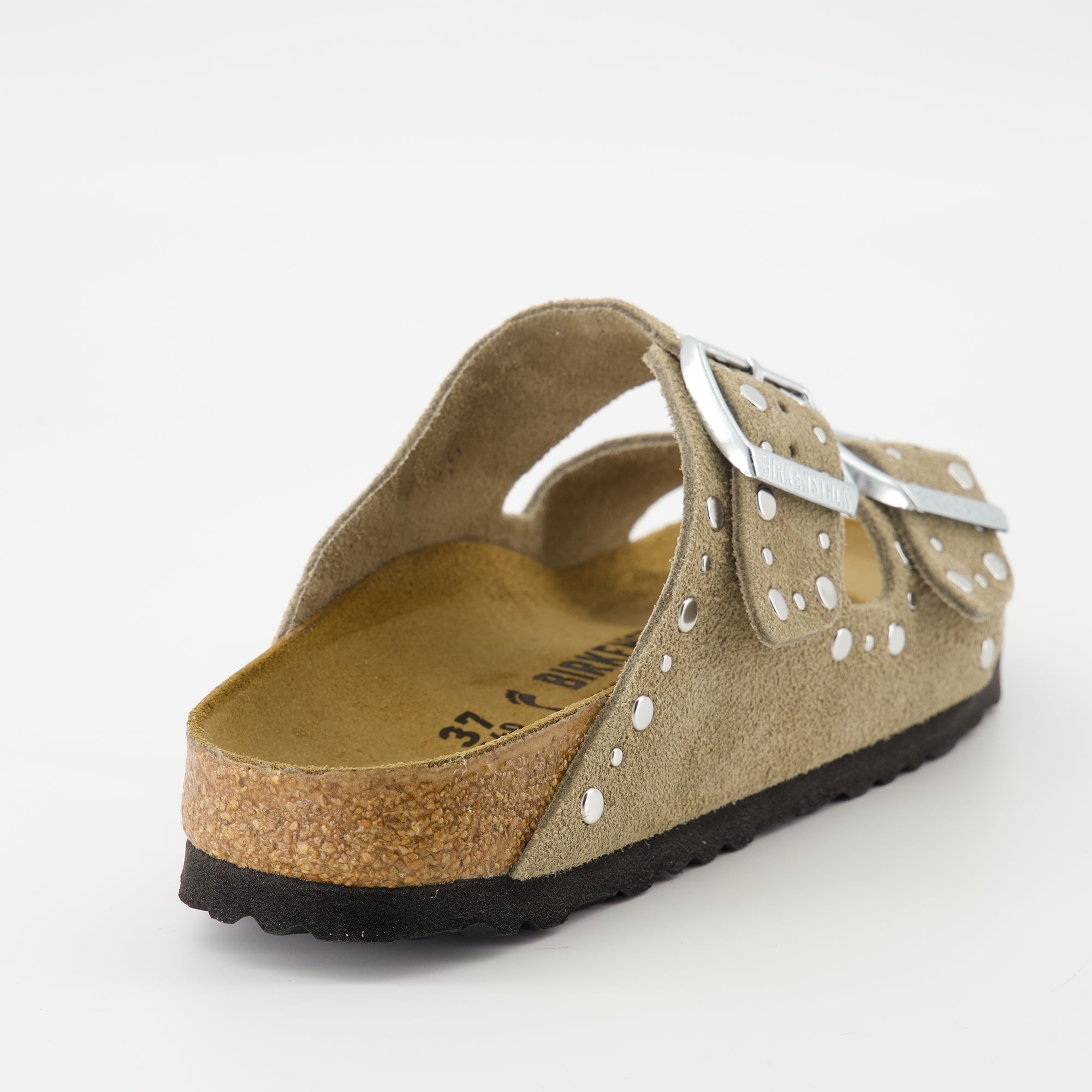 Birkenstock sandals, Arizona Rivet, waterproof leather sandals, comfortable summer footwear, anatomical footbed sandals