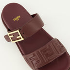 Sandales Feel Bordeaux