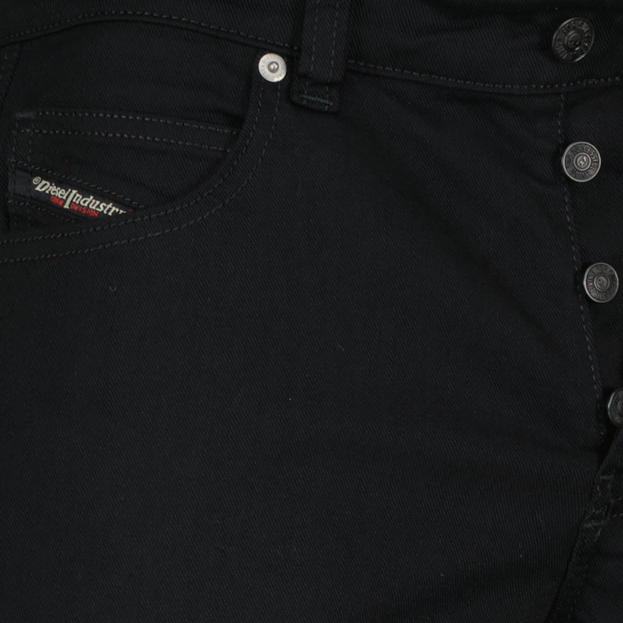 Jean D-Vyl 1993, Diesel jeans, five-pocket design, black denim pants, cotton-elastane trousers