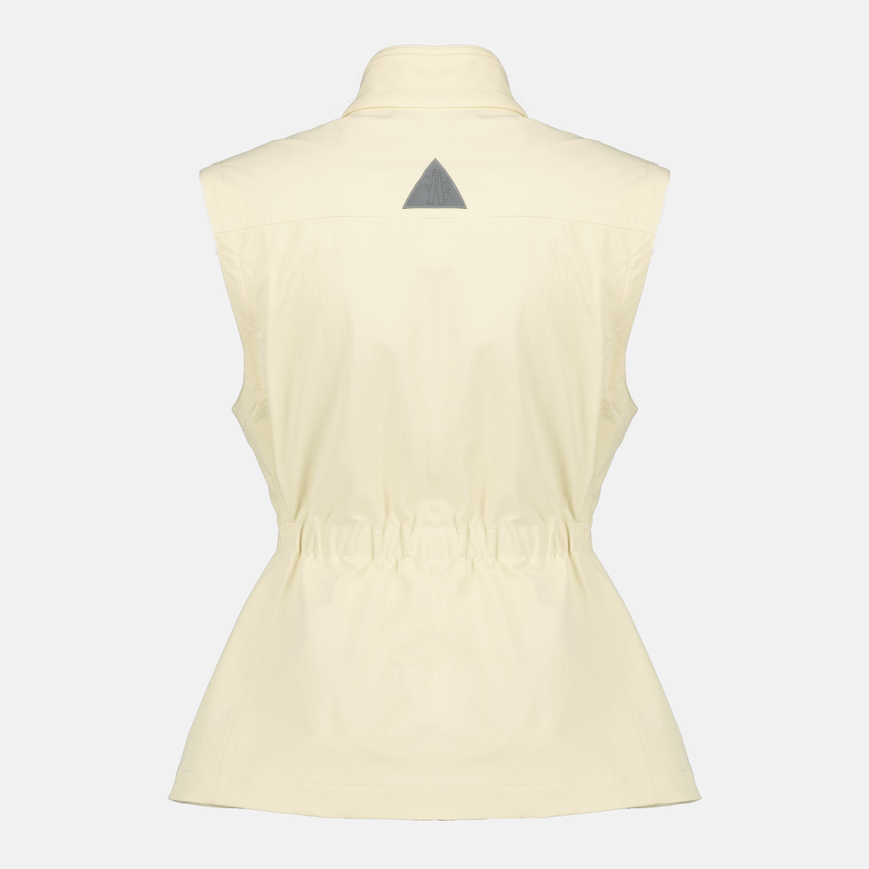 Image of Beige Mathes 2-in-1 Military Jacket by Moncler Grenoble for Women - Season Spring-Summer 2026 - Detail View 2