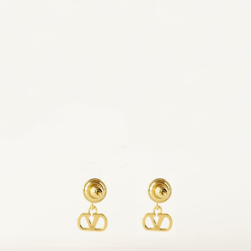 Vlogo Earrings with Beads